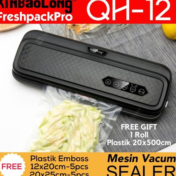 

Promo Freshpackpro Qh-12 / Qh-S12 Xinbaolong Portable Food Vacuum