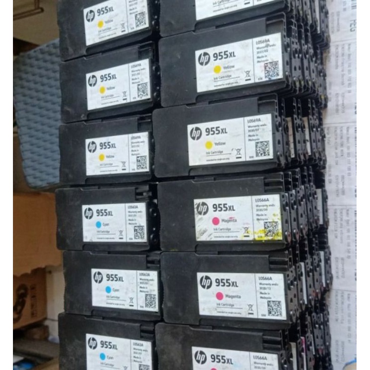 cartridge hp 955xl bekas kosongan original (harga satuan)