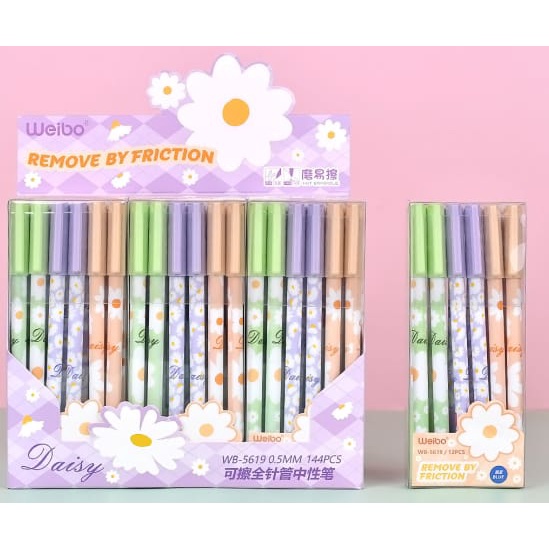 

Pena Hapus / Eraseable Pen motif Bunga (5619)