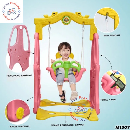 Ayunan Portable Anak-anak Hiburan Playground M1307 M-1307 M 1307