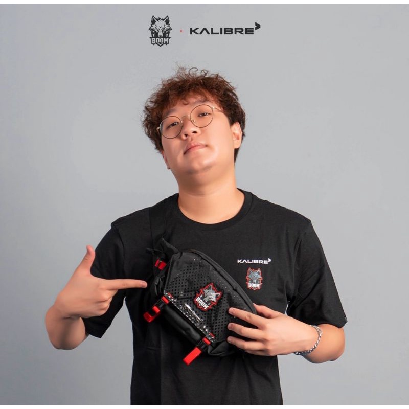 KALIBRE X BOOM ESPORT Original Waist Bag Tas Slempang Pria