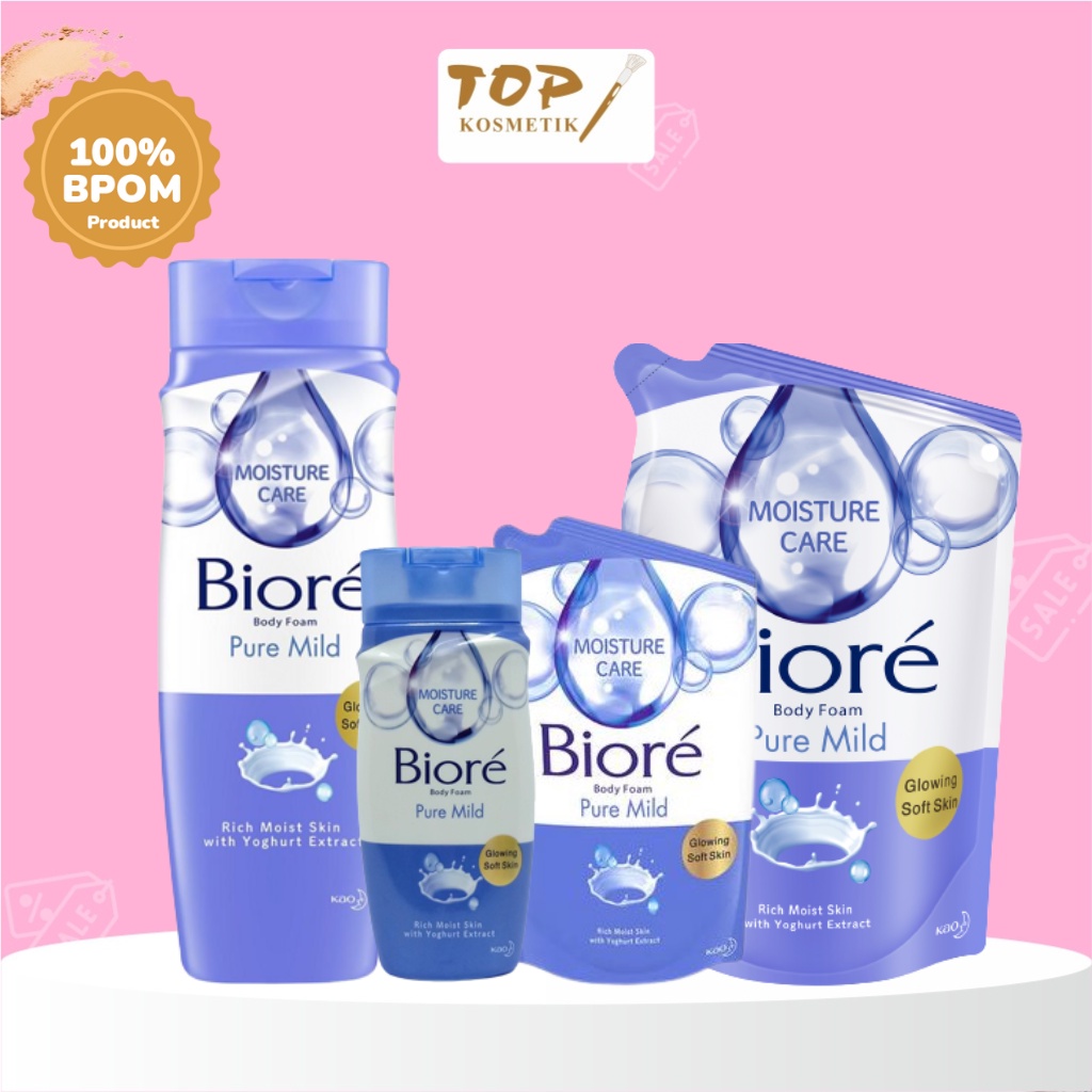 ~TOP~ BIORE BODY WASH PURE MILD ( PILIH UKURAN DI VARIASI )