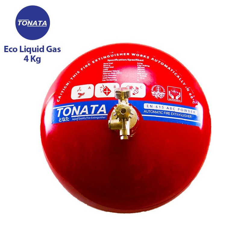 Automatic Thermatic Pemadam Api Otomatis / Eco Liquid Gas 4 kg Tonata