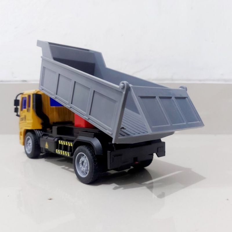 Mainan RC Dump Truck Remote Control - Mobil Truk Pasir Remot Kontrol Anak Laki