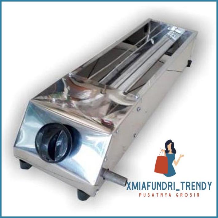 Bakaran Sate Stainless 30 Cm - Sosis - Tempura - Griller