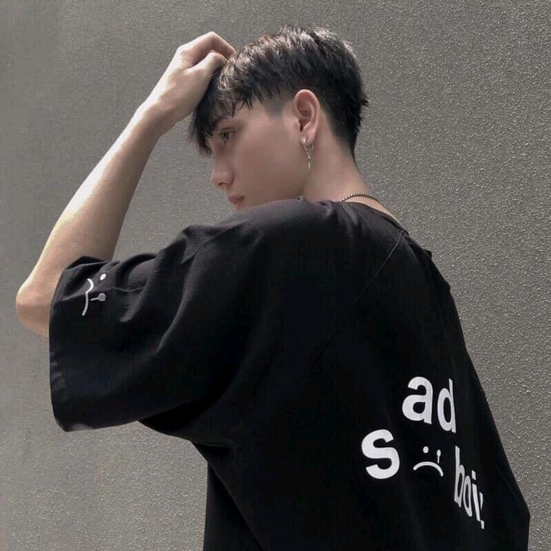Kaos Korean SAD BOYS BOIZ Bigsize Jumbo (size M - 6XL) Unisex Urban Style Cotton Combed T-shirt Oversize M L XXL XXXL XXXXL
