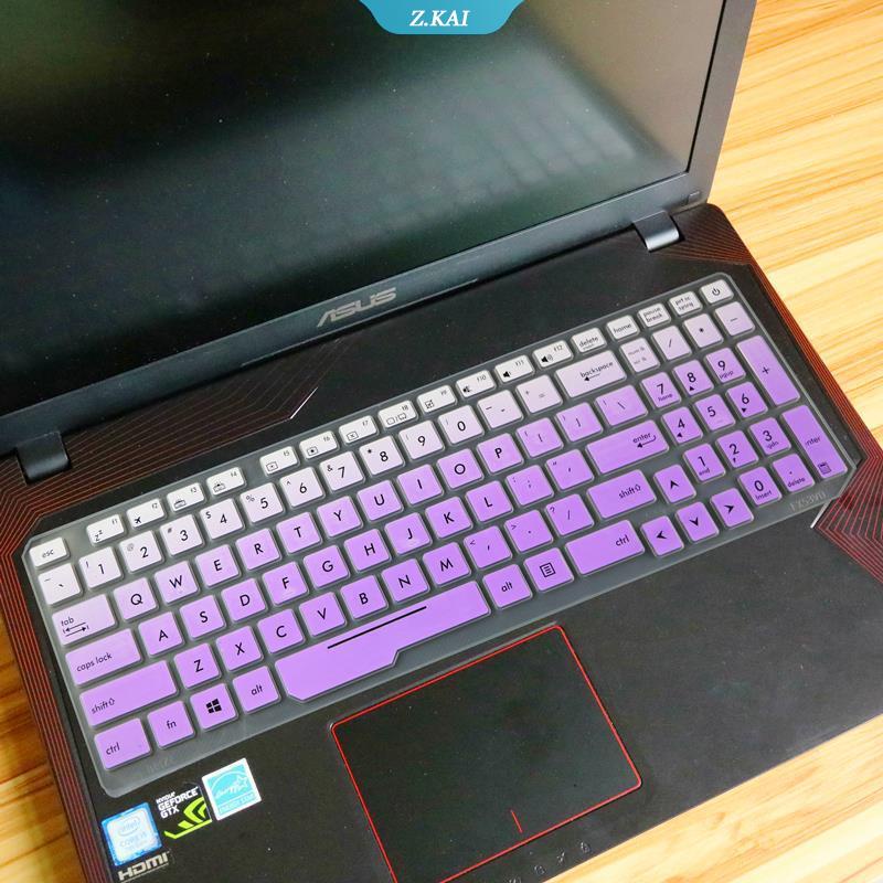 15.6 &quot;Laptop Asus ZX553 ZX53VE FX53VD GL553V FX553 FX553VD FX553VE FX553V Keyboard cover Penutup Silikon Anti Air [ZK]