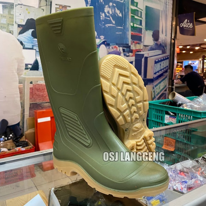 Sepatu Boot Tinggi AP TERRA HIJAU - Sepatu Boot Proyek AP Terra Hijau