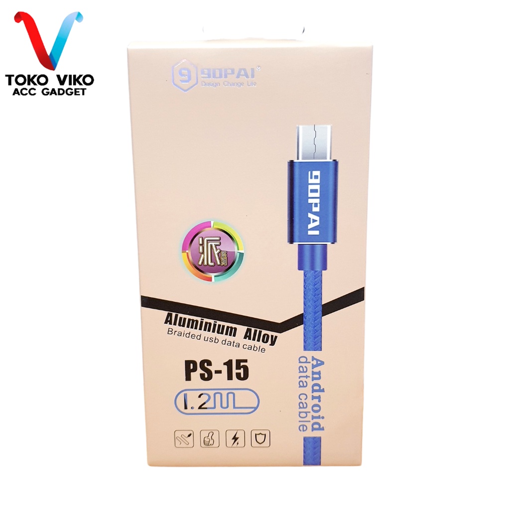 Kabel Data Gopai PS-15 Aluminium Alloy Micro