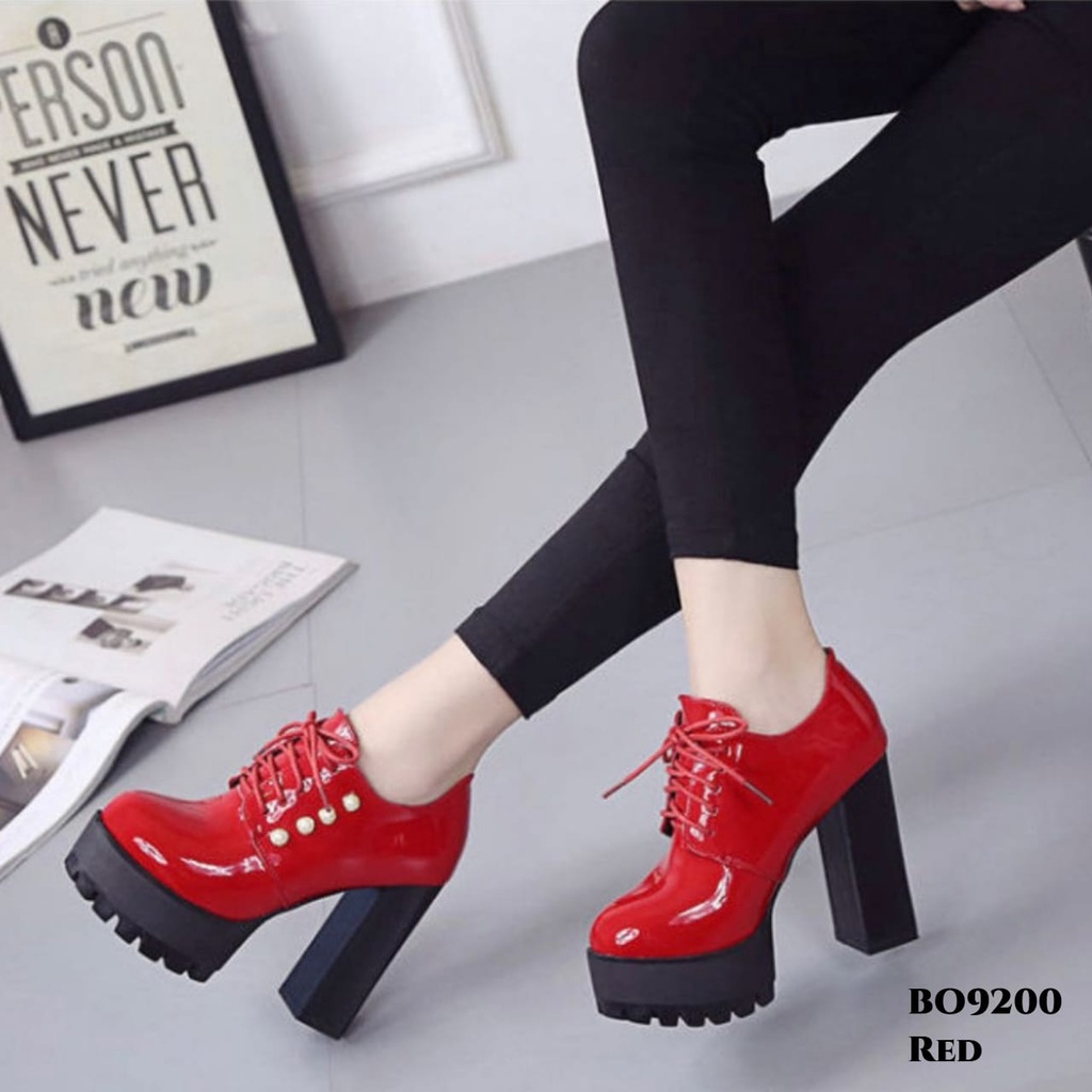 PRF Sepatu Boots High Block Korea BO9200