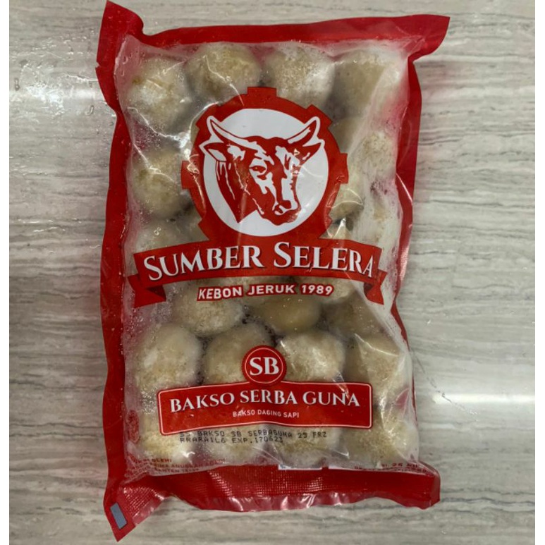 

Sumber selera bakso sapi serbaguna 325gr