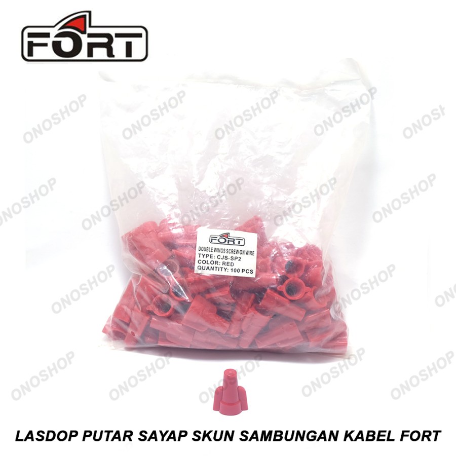 Lasdop Putar Sayap Skun Sambungan Kabel Fort