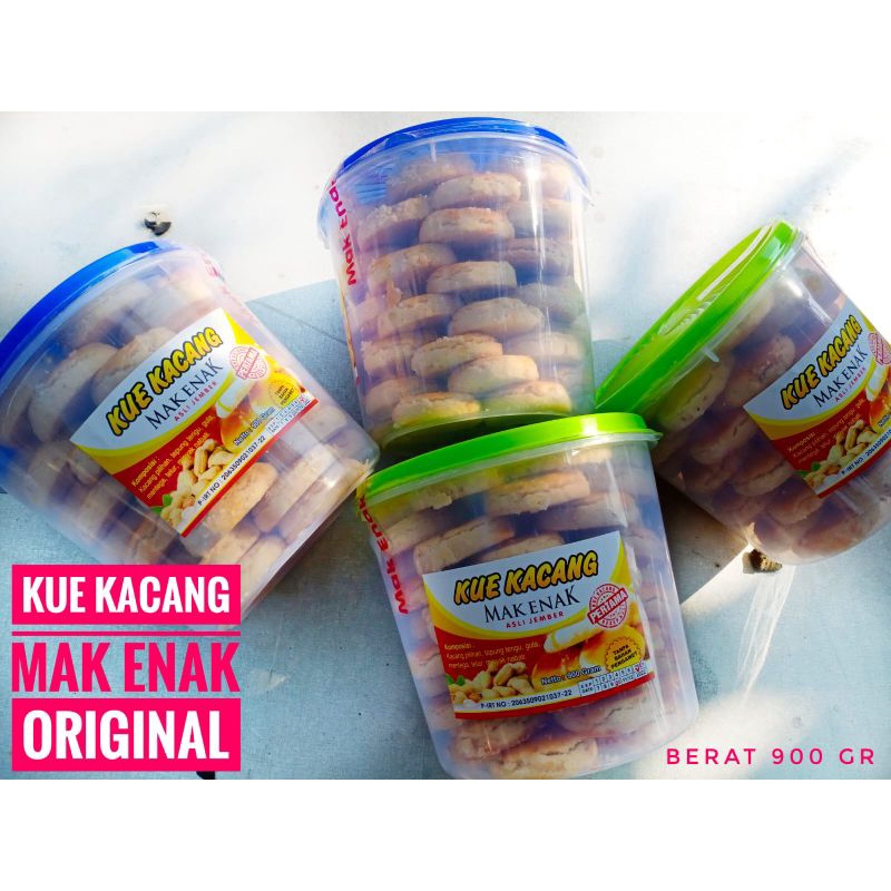 

kue kacang Mak Enak