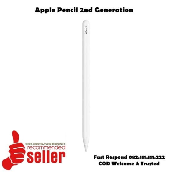 Apple Pencil 2nd Generation for Ipad Pro 2018 Original BNIB Murah