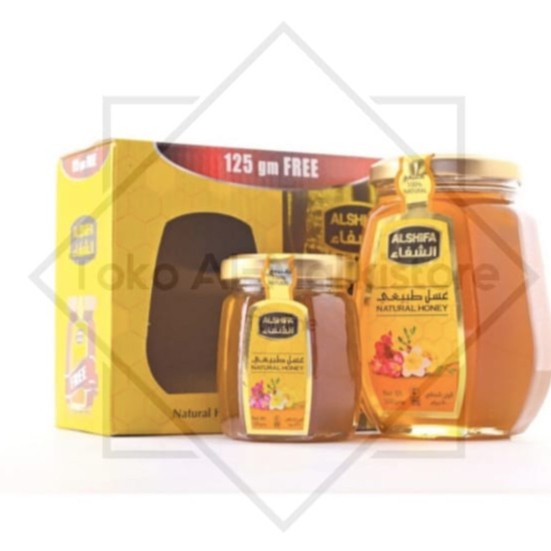 

madu- madu al-shifa 500gr+125gr free -madu
