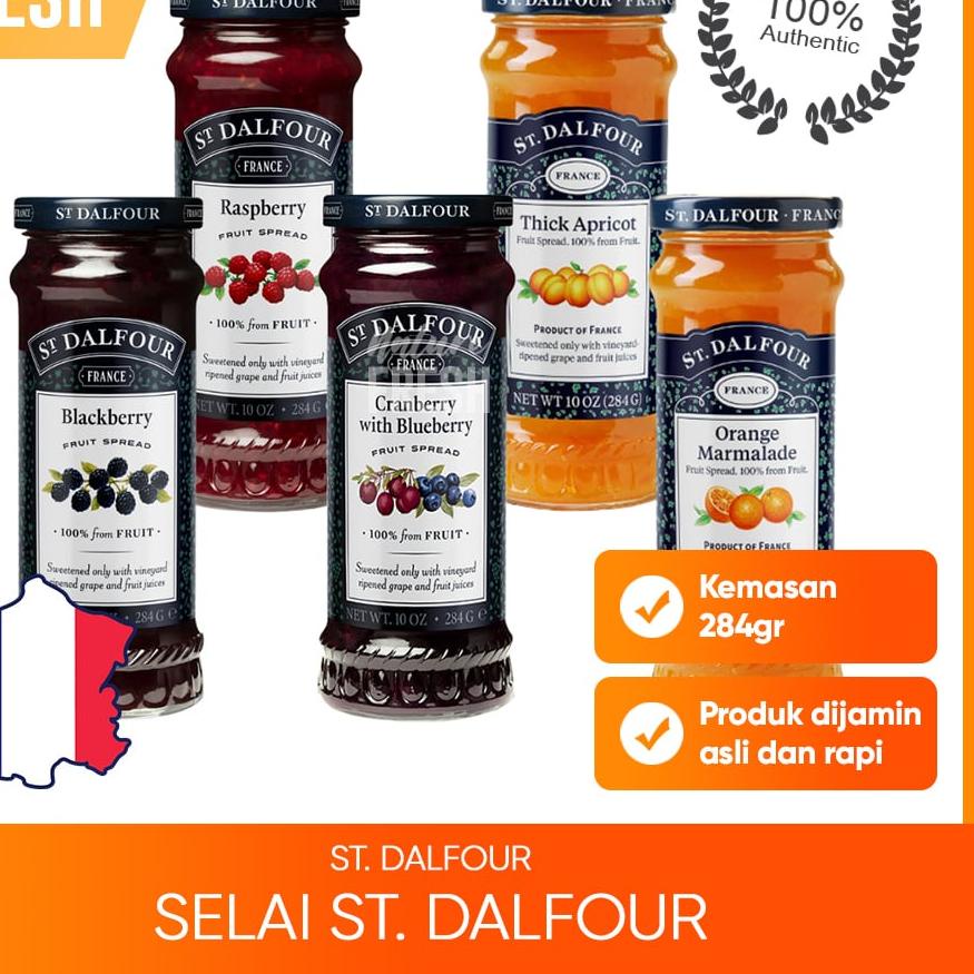 

➧ Selai St. Dalfour All Varian Passion Fruit - Selai France 284 gr ➨