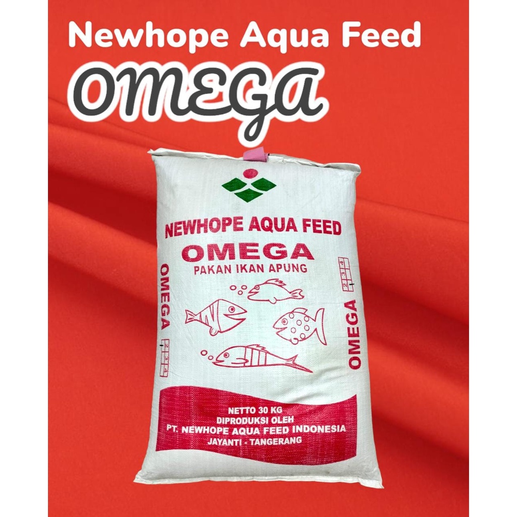 newhope OMEGA 10 KG pelet ikan apung ikan nila ikan mas size 2mm / 3mm