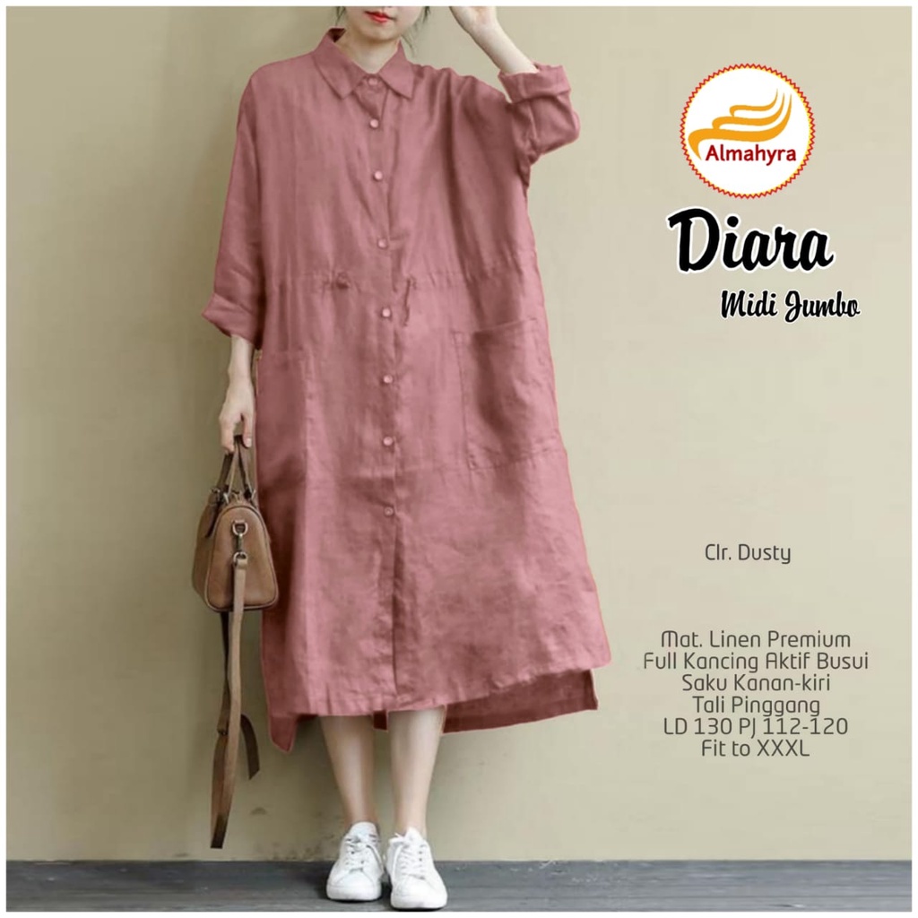DRESS MIDI LD130CM / DIARA MIDI JUMBO