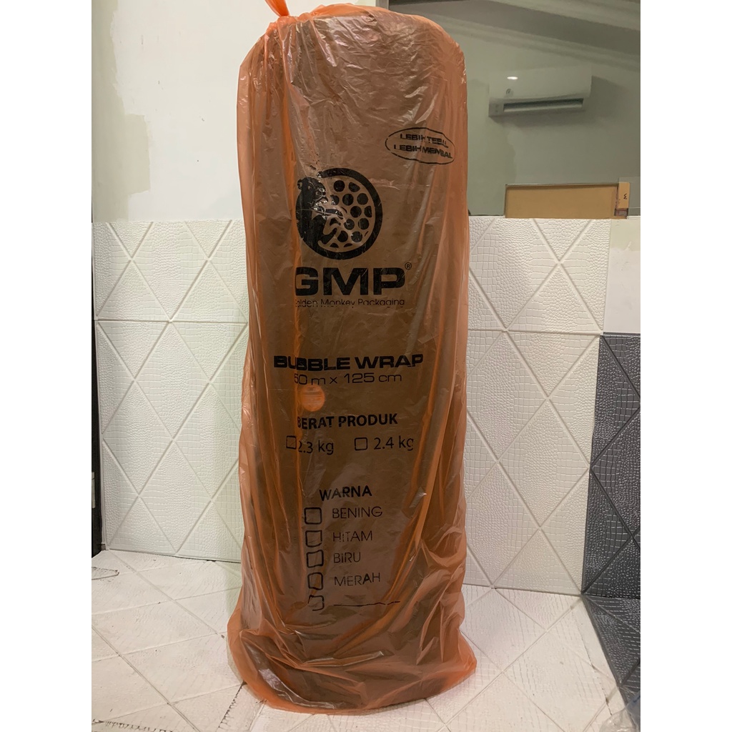 Bubble Wrap Roll 125 cm x 50 Meter Murah Hitam Tebal