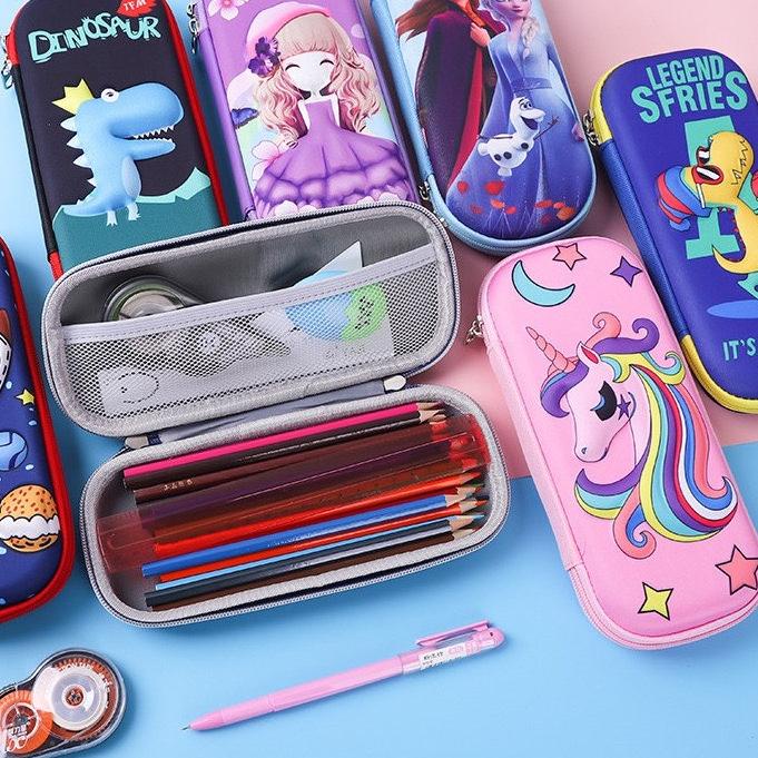 

trxU0g0F [ 3D ] Kotak Pensil Anak Sekolah 3D Bahan EVA Anti Air