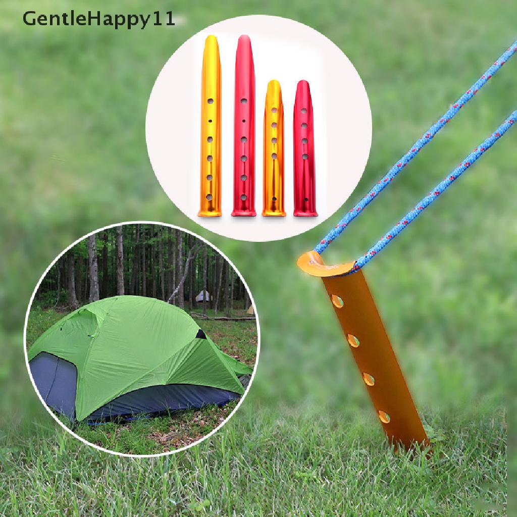 Gentlehappy 23/31cm Aluminium U-Shaped Tent Nail Stakes Pasak Salju Pasak Pasir Untuk Outdoor id