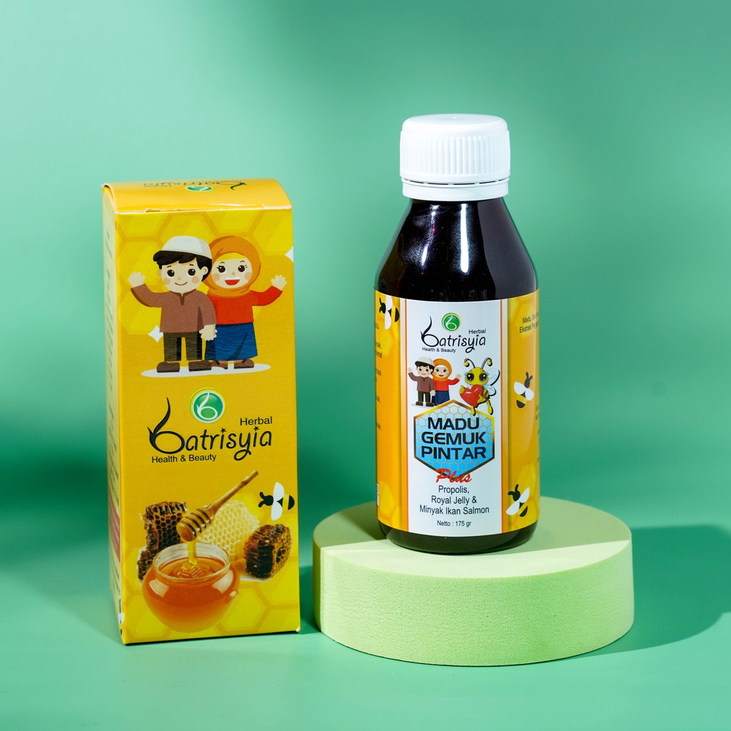 

Batrisyia Madu Gemuk Pintar 175 g - Madu Gempi Anak