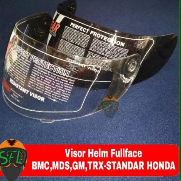 Trendy Kaca helm/ visor helm full face BMC MDS GM TRX standar Honda