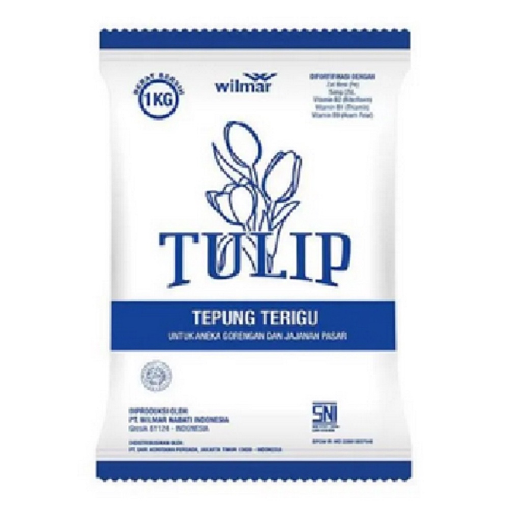 

tepung terigu tulip 1 kg