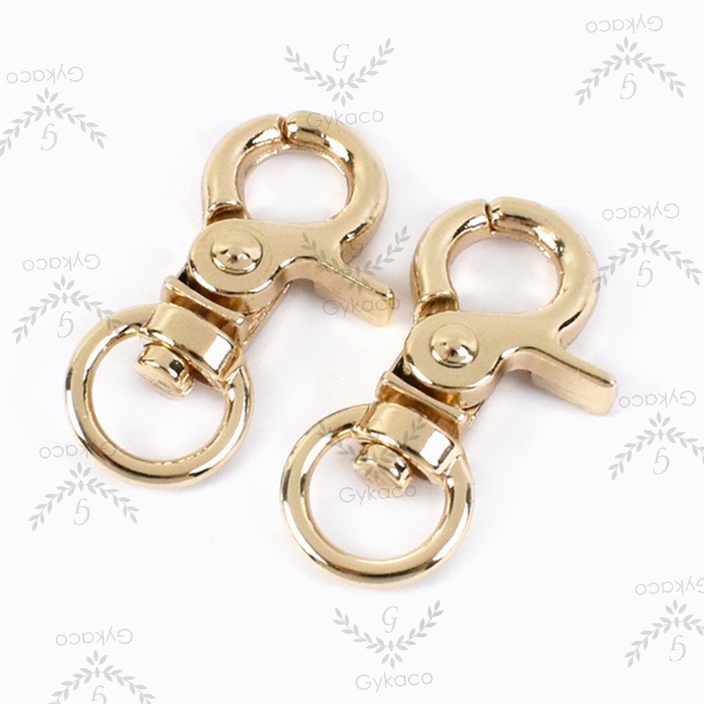 Ring Kaitan Bulat (Kakak Tua) 1 cm (A) / Cantolan / Gaitan / Kewkew - Aksesoris Tas &amp; Dompet Wanita Fashion IMPORT