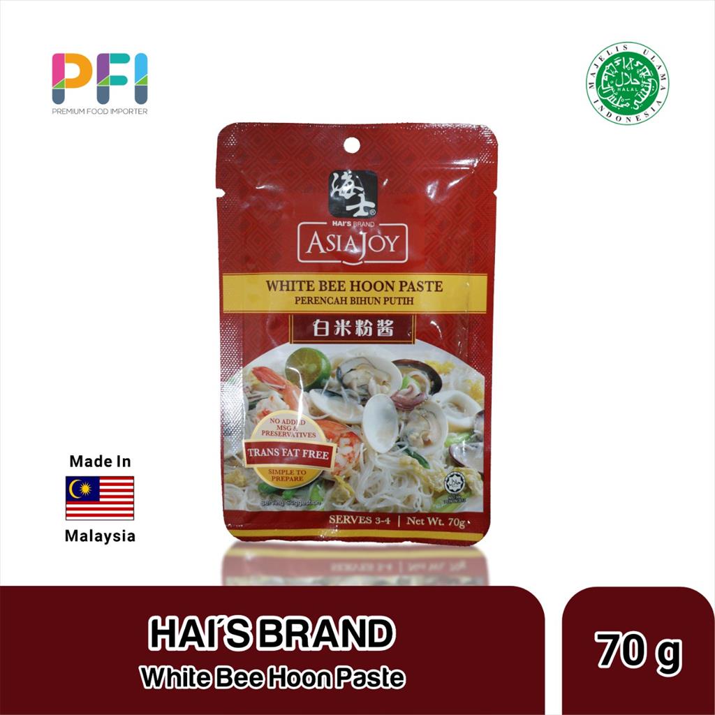 

Hais Asia Joy White Bee Hoon Paste 70g - Bumbu Bihun