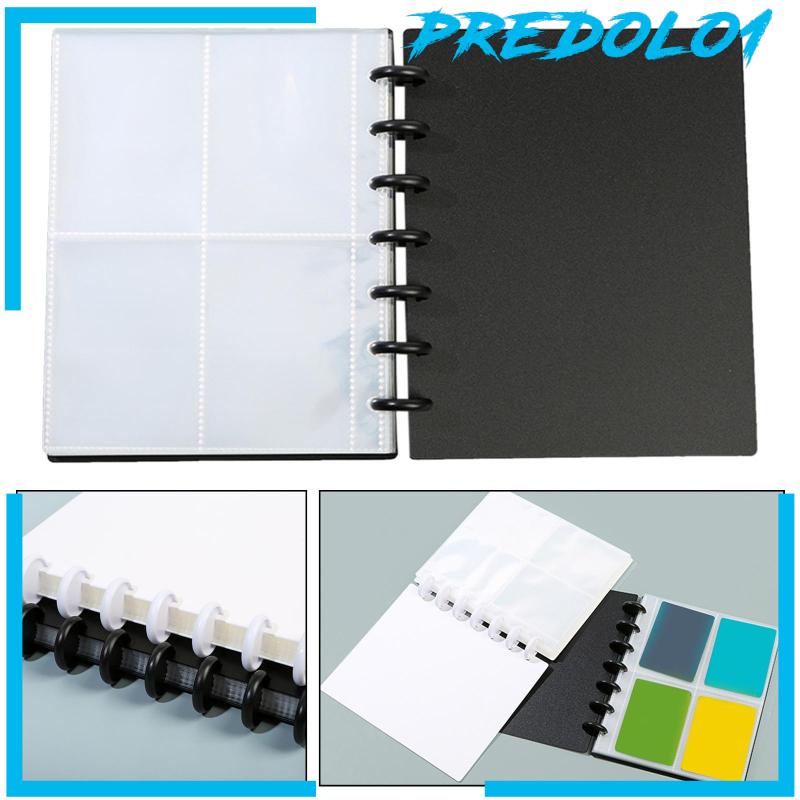 [Predolo1] Album Foto Mini Portable 3inch Photocard Sleeve 7holder Binder Putih