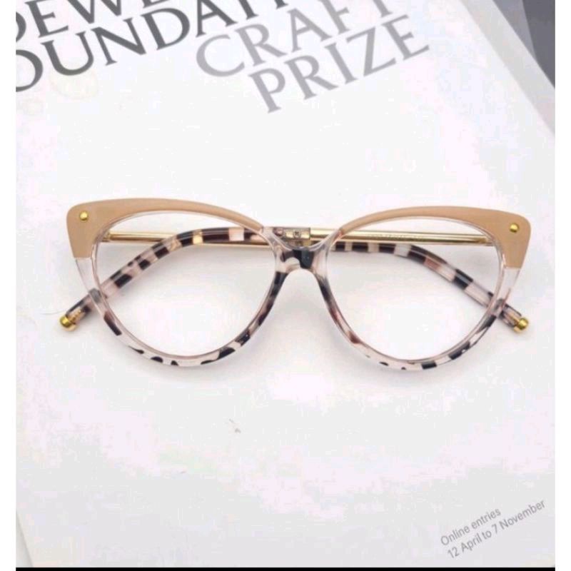 0FRAME KACAMATA CAT EYE KODE (KENZY) BISA REQ MINUS PHOTOCROMIC DAN BISA RESEP DOKTER