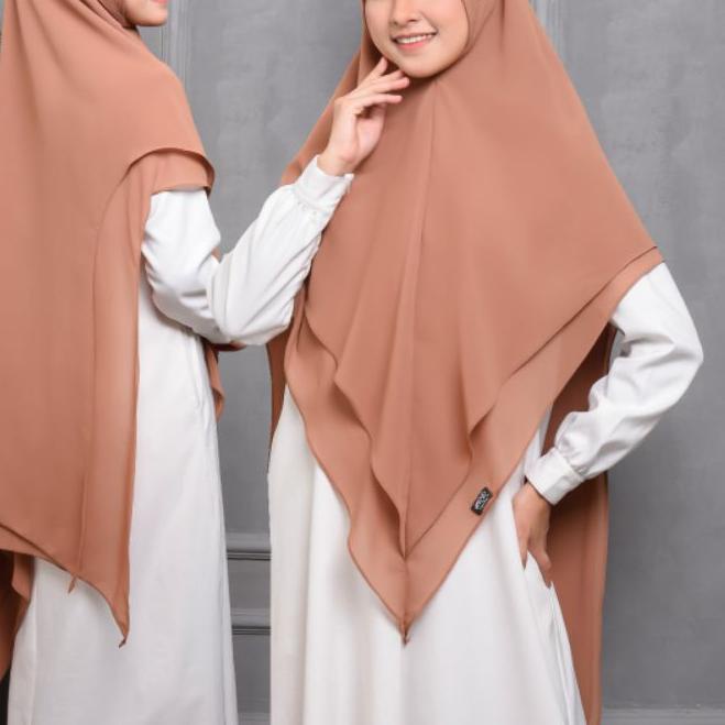 ➢ KHIMAR 2 LAYER SAHLA HIJAB CERUTI 2 LAYER JILABAB 2 LAYER CERUTI BABYDOLL PREMIUM ❈