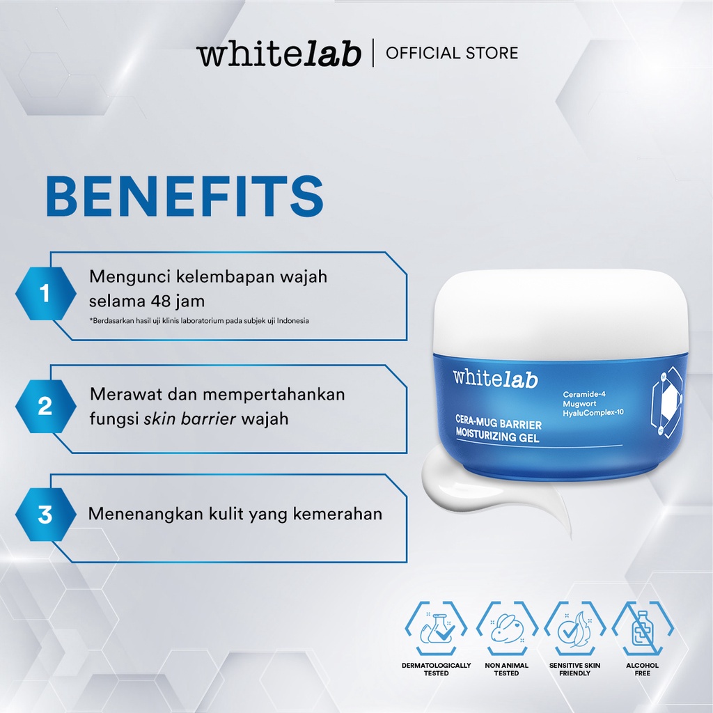 Whitelab Cera-Mug Barrier Moisturizing Gel-40 gr