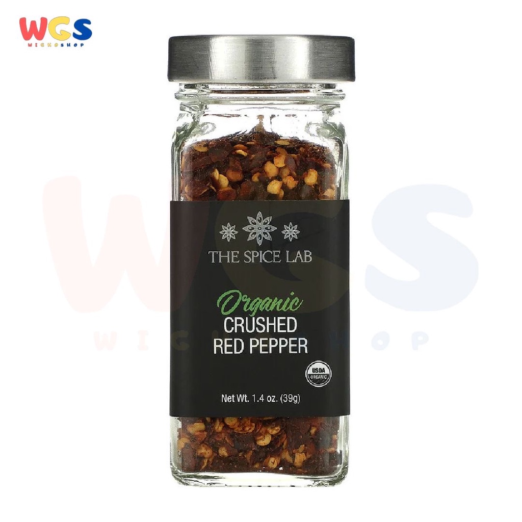 The Spice Lab Organic Crushed Red Pepper 1.4oz 39g