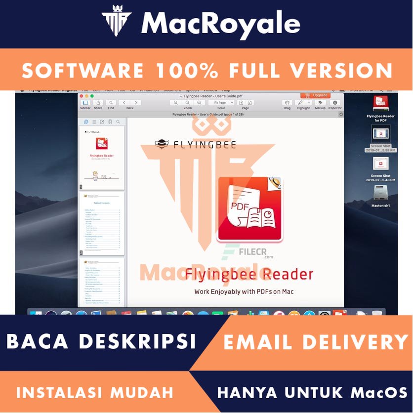 [MacOS] Flyingbee Reader Full Version Lifetime Full Garansi