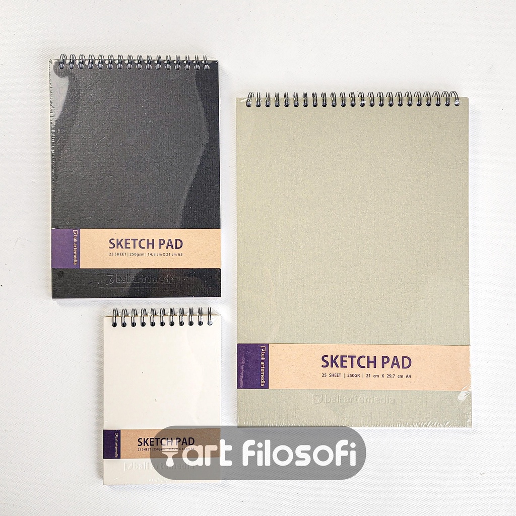 BaliArtemedia Sketchbook Pad Binder A5|A4|A3 | Buku Gambar