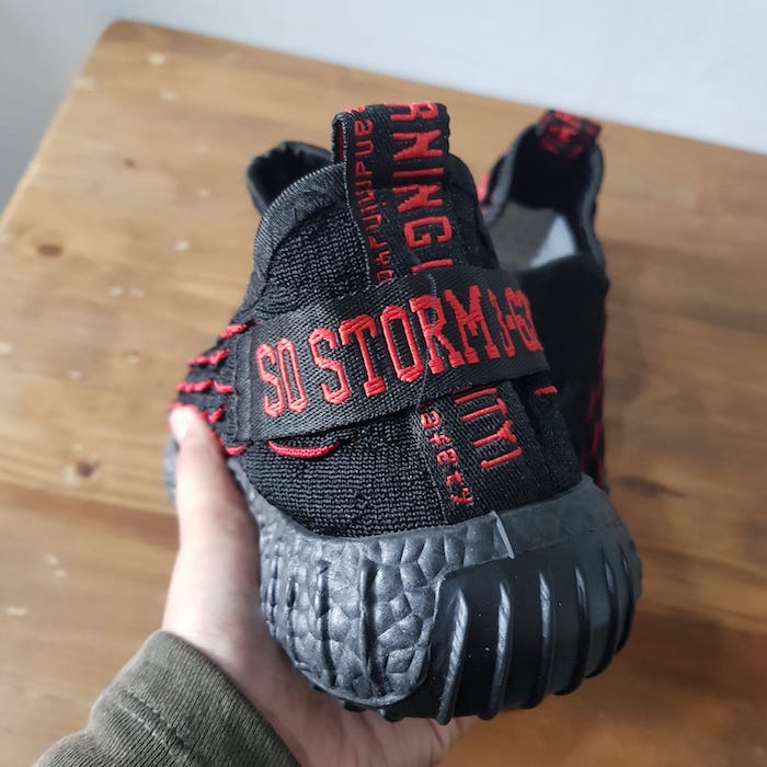 SALE 114744 Sepatu Pria Sneakers Import Termurah Sport Korean Style Trendy Men's Casual Woven Shoes Bertali Nyaman Dipakai