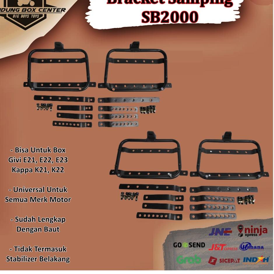 [COD] Bracket Sidebox Breket Side Box Samping SB2000 SB 2000 bisa untuk Box Givi Kappa E21 E22 E23 K