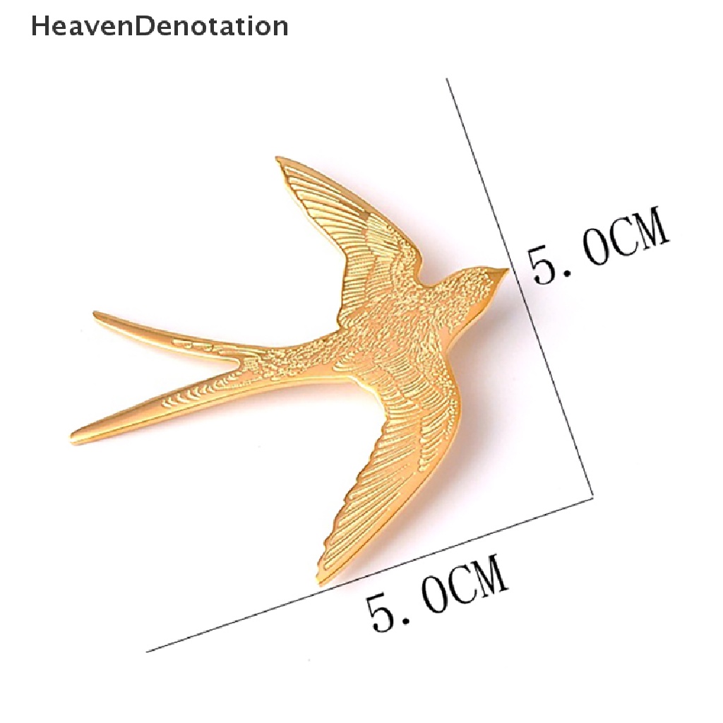 [HeavenDenotation] Bros Walet Kecil Baja Titanium Yang Modis Logam Pin Lucu Kepribadian Bros Serbaguna Dekorasi Pakaian Hiasan Dada HDV