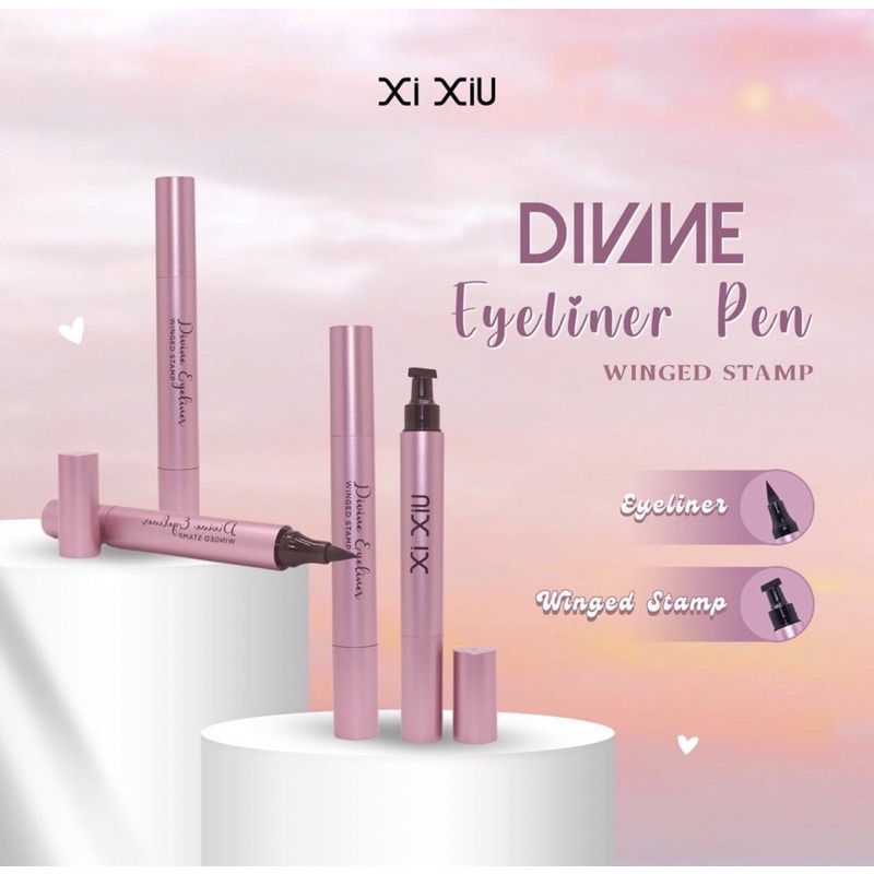 XI XIU Divine Eyeliner Winged Stamp - EYE LINER STAMP 2IN1