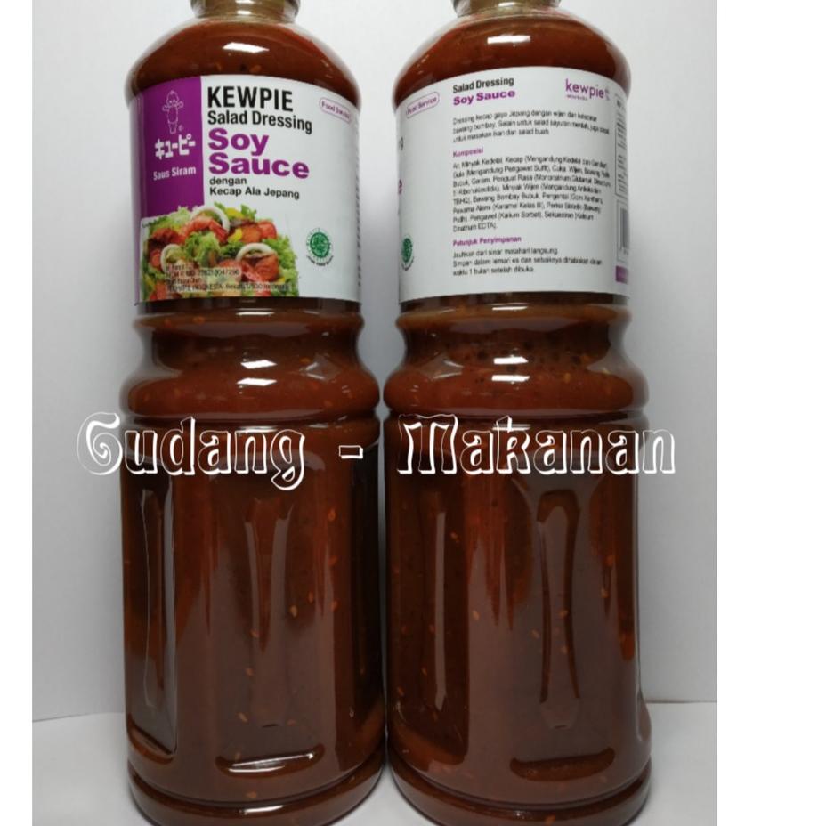 

✭ Kewpie Salad Dressing Soy Sauce 1 Liter ➺