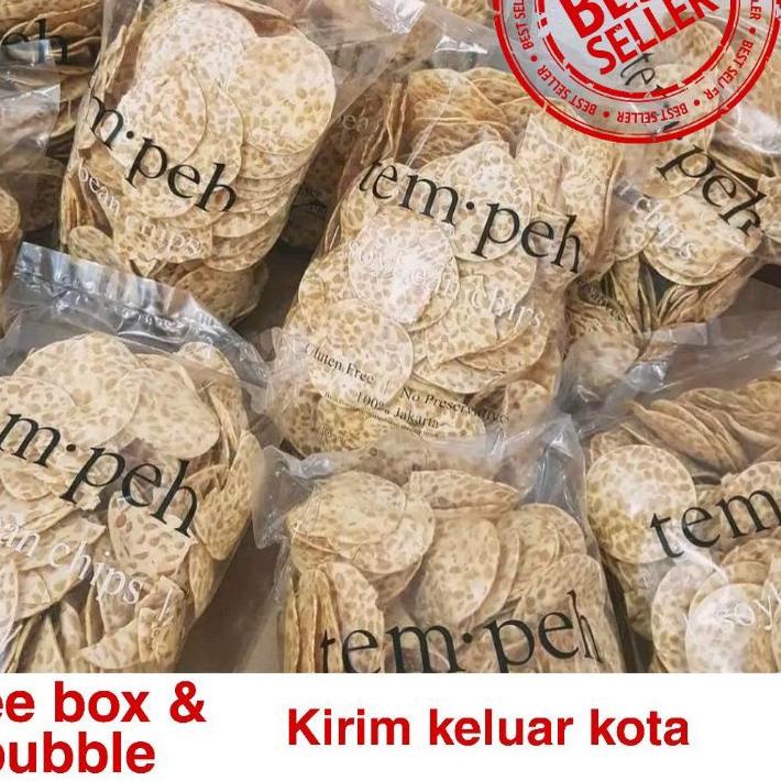 

➭ KERIPIK TEMPEH KRIPIK TEMPE UKURAN L 500gr -GLUTEN FREE ✻