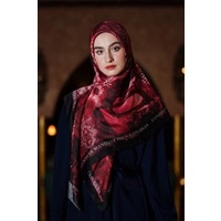 PASSIONATE RED SCARF MANDJHA