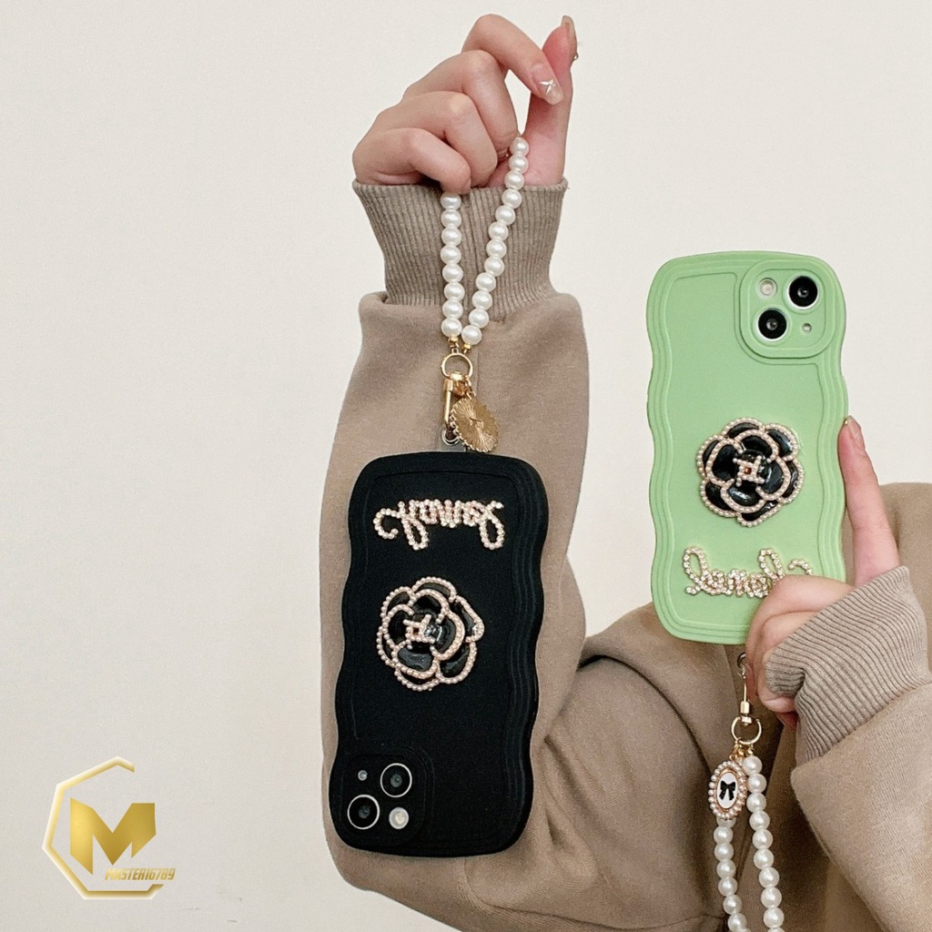 GC13 SOFTCASE WAVY FLOWER 3D LANYARD FOR VIVO Y12 Y15 Y17 Y11 Y15S Y01 Y16 Y02S Y20 Y12S Y20I Y20S Y21S Y33T Y32 Y33S Y22 Y30 Y50 Y35 Y51 Y53S Y53 Y71 Y75 T1 Y83 Y91 Y93 Y95 Y91C Y1S V5 LITE Y66 Y67 V7+ V21 V23E V25 S15 PRO MA4009