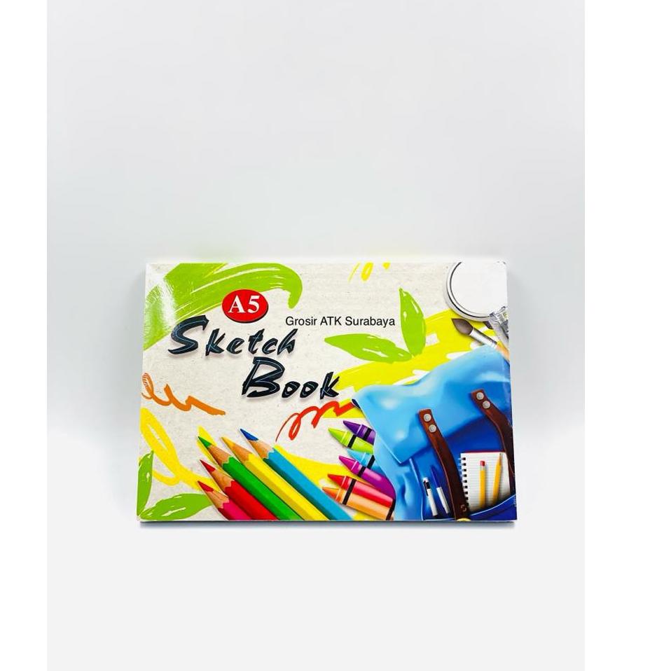 

D39 Sketch Book Pad Buku Gambar Sketsa Kiky A5 50 Lembar BEST SELLER ゕ