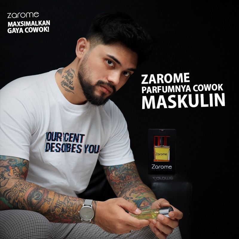 PARFUM AROMA RAFFI AHMAD BY ZAROME ORIGINAL TAHAN LAMA