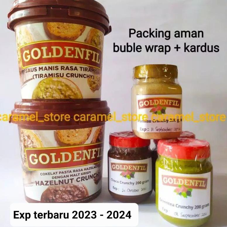 

U26 Selai Goldenfil Isi 200 gram Paking buble wrap + Kardus PROMO MURAH ㅑ