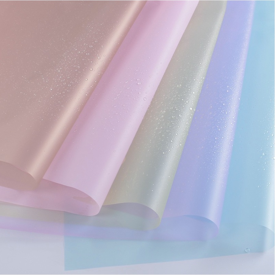 

[ECER] TRANSLUSEN POLOS FLOWER WRAPPING SOLID COLOR CELLOPHANE KERTAS BUNGA PEMBUNGKUS BUKET