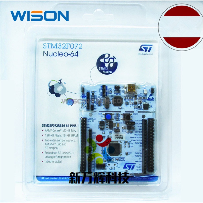 Nucleo-f411re NUCLEO-F072RB F401RE F410RB NUCLEO-F412ZG F412ZG F446RE F446ZE F429ZI Papan Pengembangan Belajar board